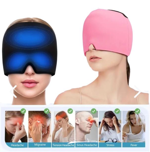 GORRO DE GEL ALIVIO DE MIGRAÑA