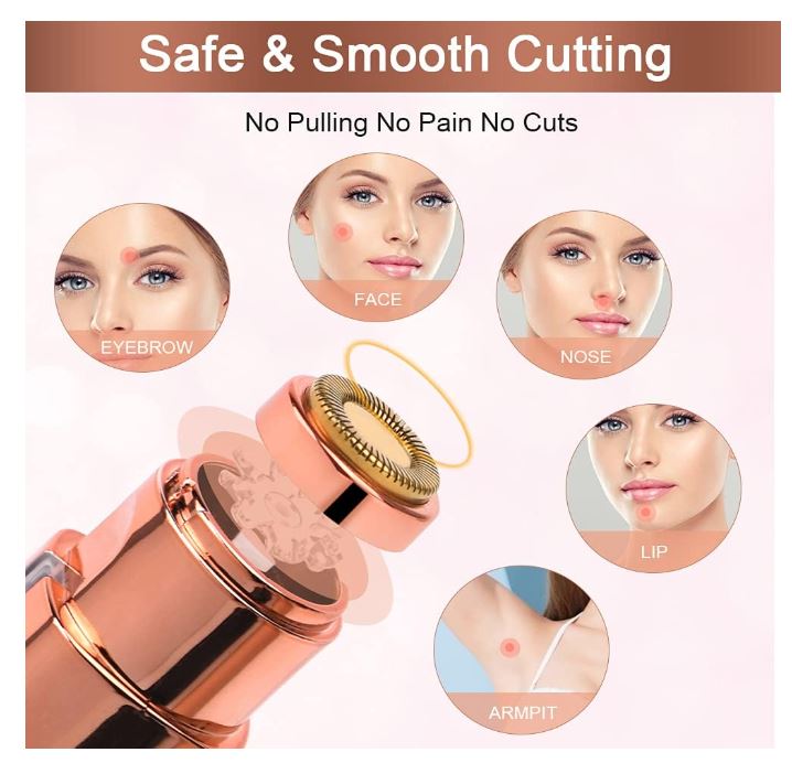 2 EN 1 depilador mujer facial portatil