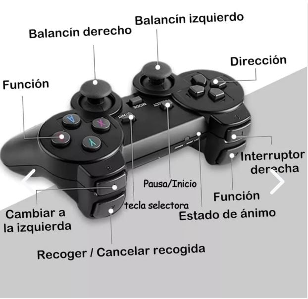 CONSOLA RETRO M8 VIDEOS JUEGOS