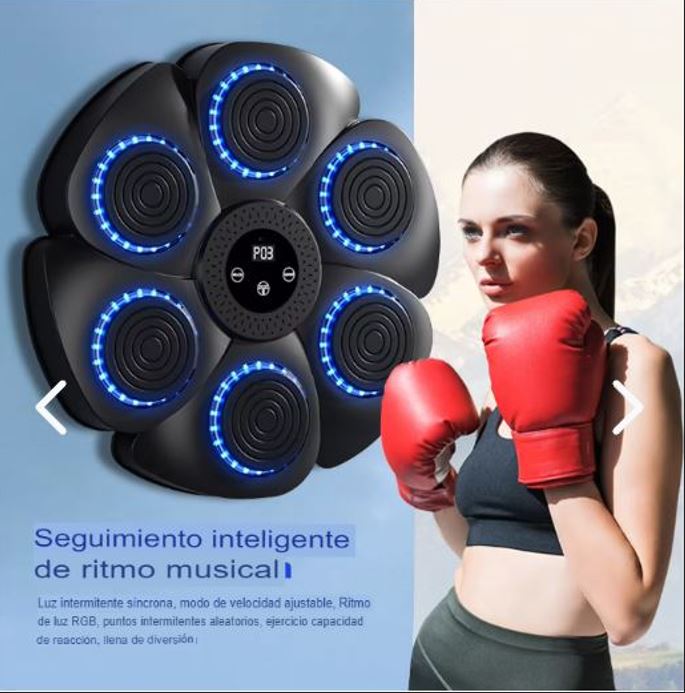 Maquina de Boxeo con Musica bluetooth