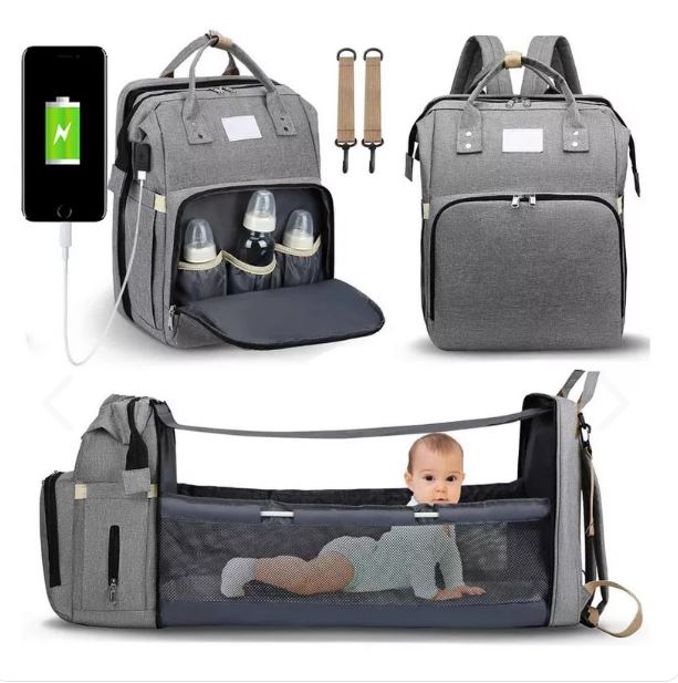 BOLSO MOCHILA CUNA MUDADOR