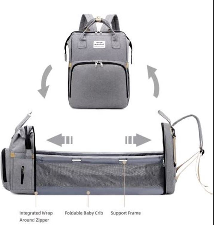 BOLSO MOCHILA CUNA MUDADOR