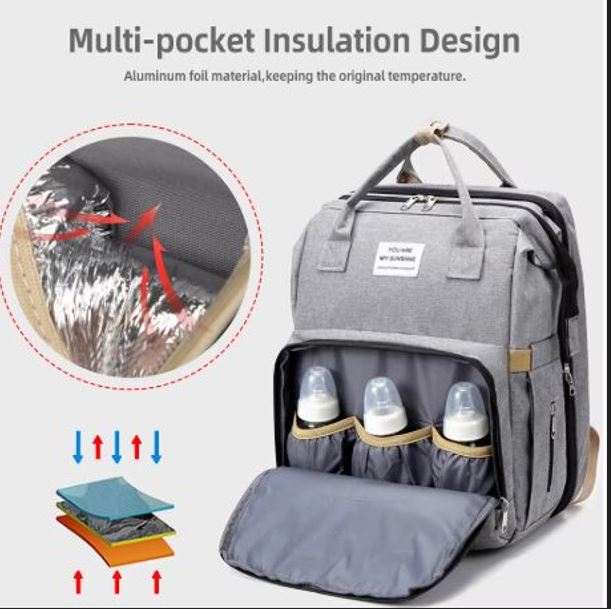 BOLSO MOCHILA CUNA MUDADOR