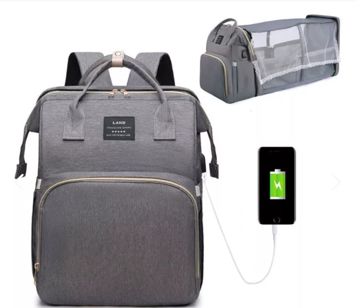 BOLSO MOCHILA CUNA MUDADOR